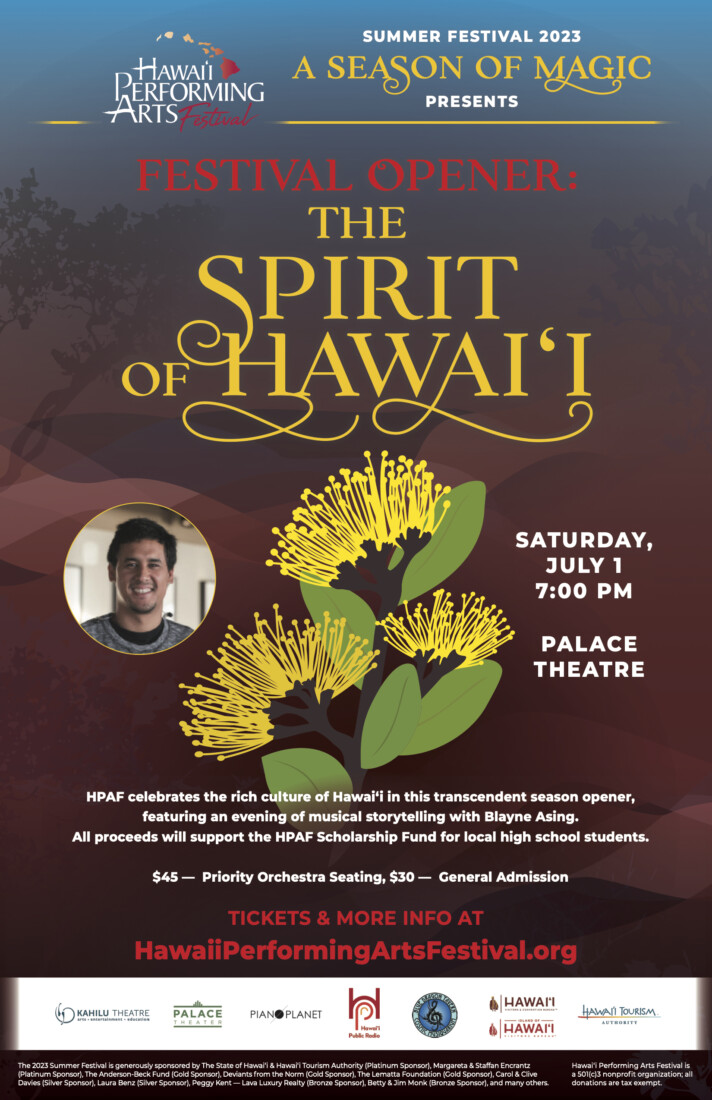 The Spirit of Hawai'i Hawaii Performing Arts Festival